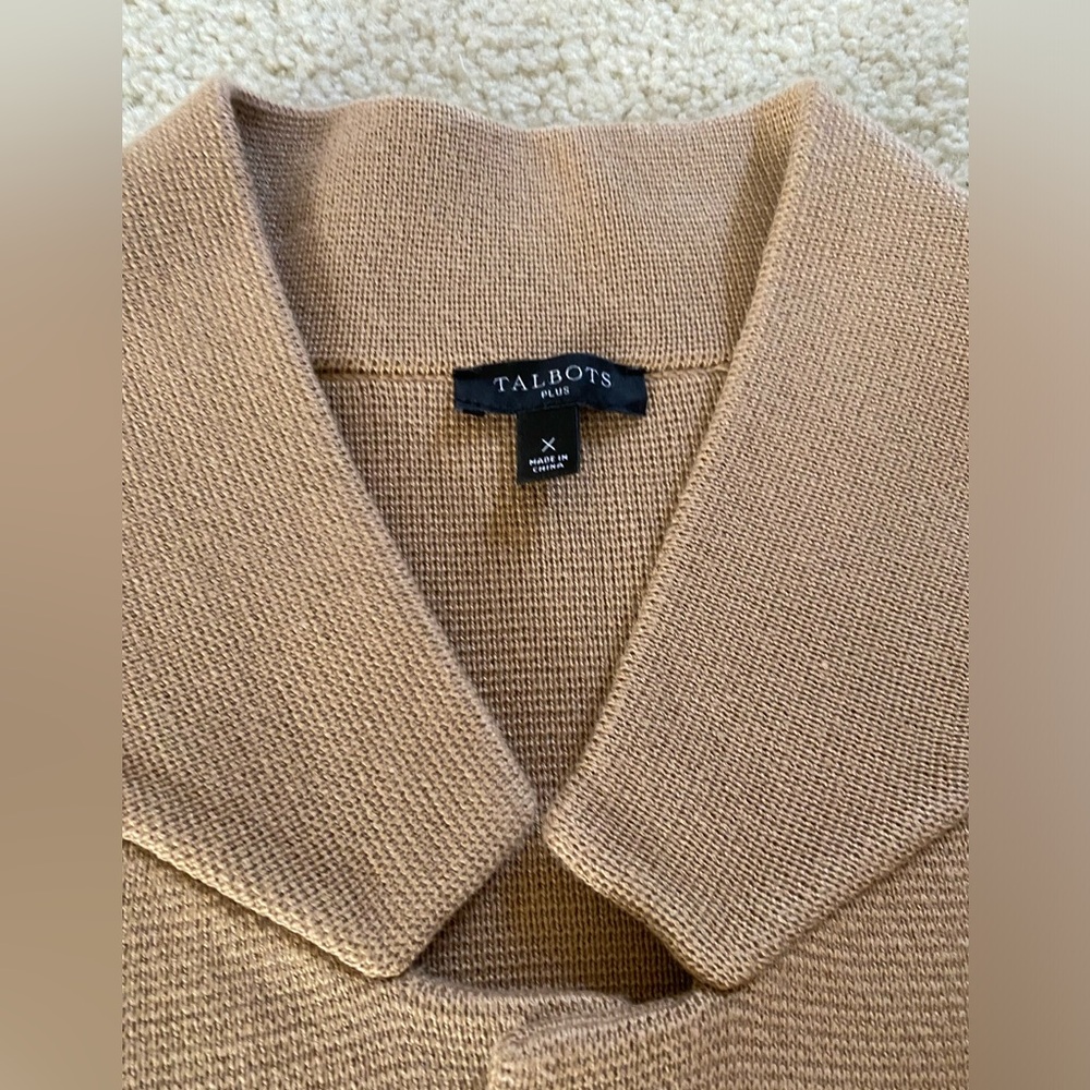 Talbots Open Cardigan Sweater X - Picture 6 of 7